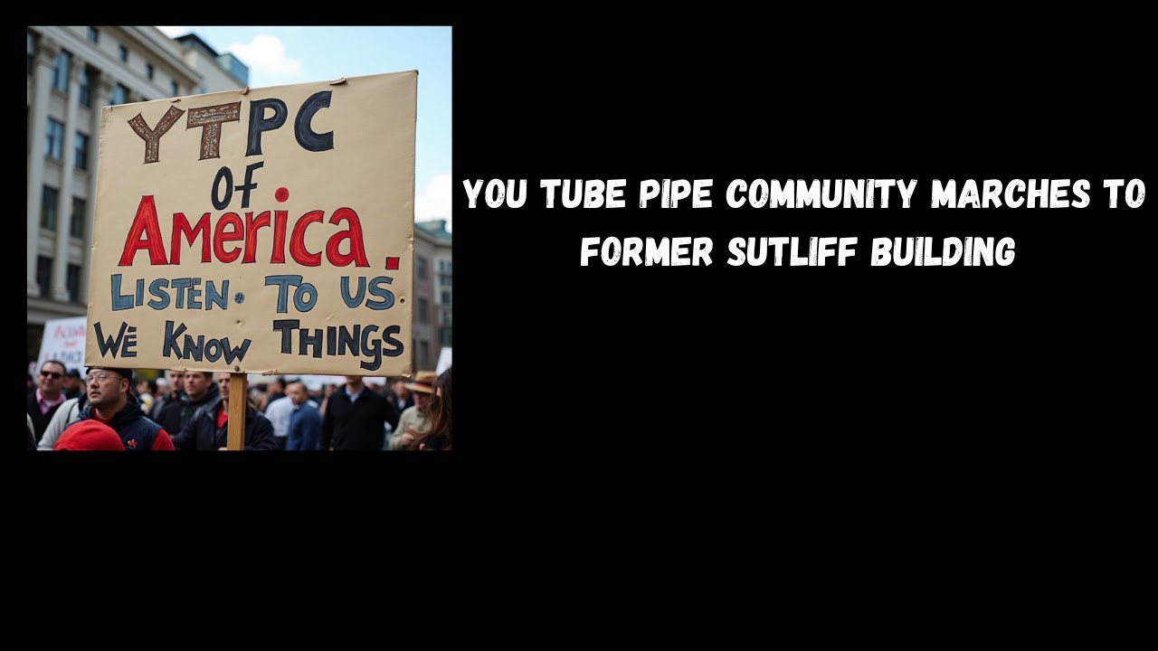 YTPC Members March To Sutliff Tobacco