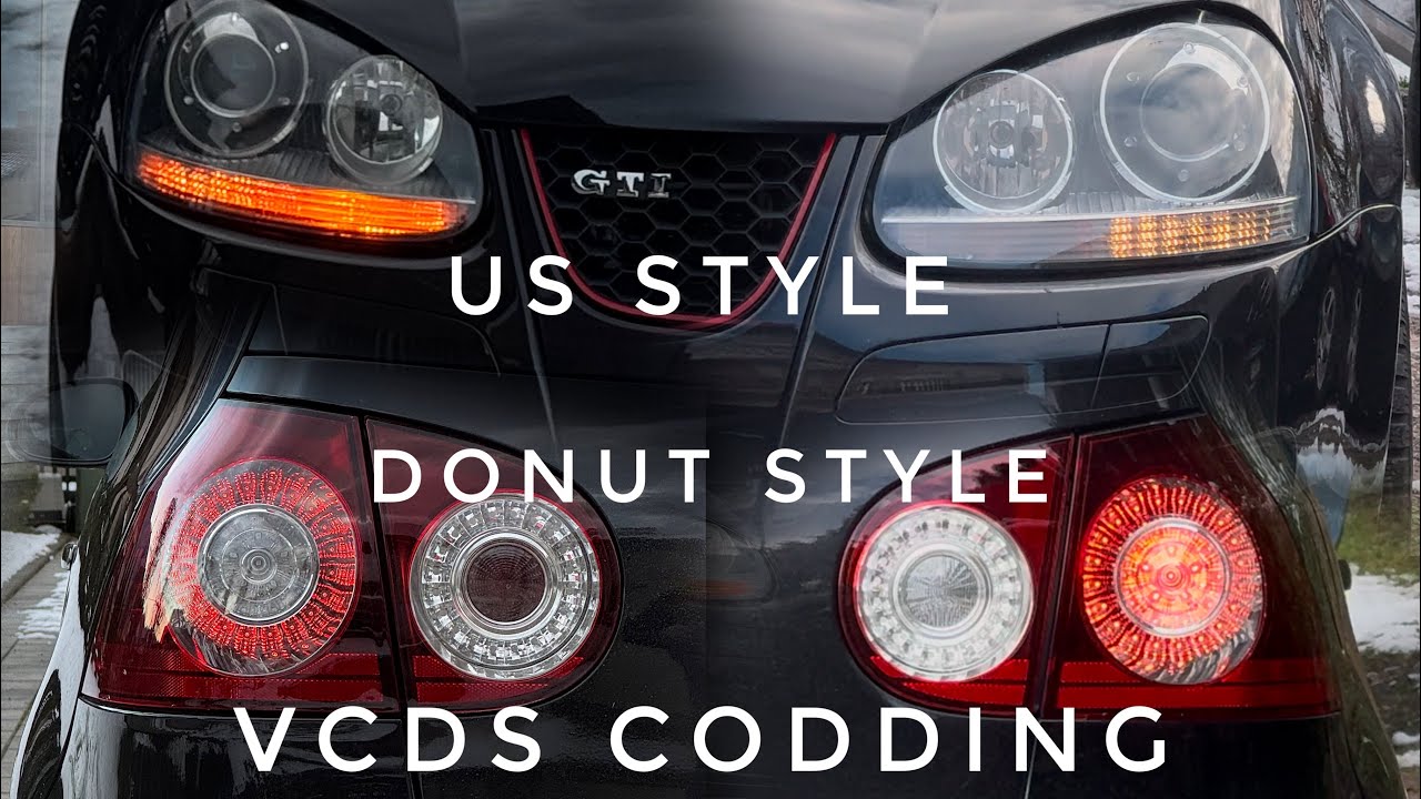 How to Active US Style and Donut Style on Golf 5 GTI with VCDS