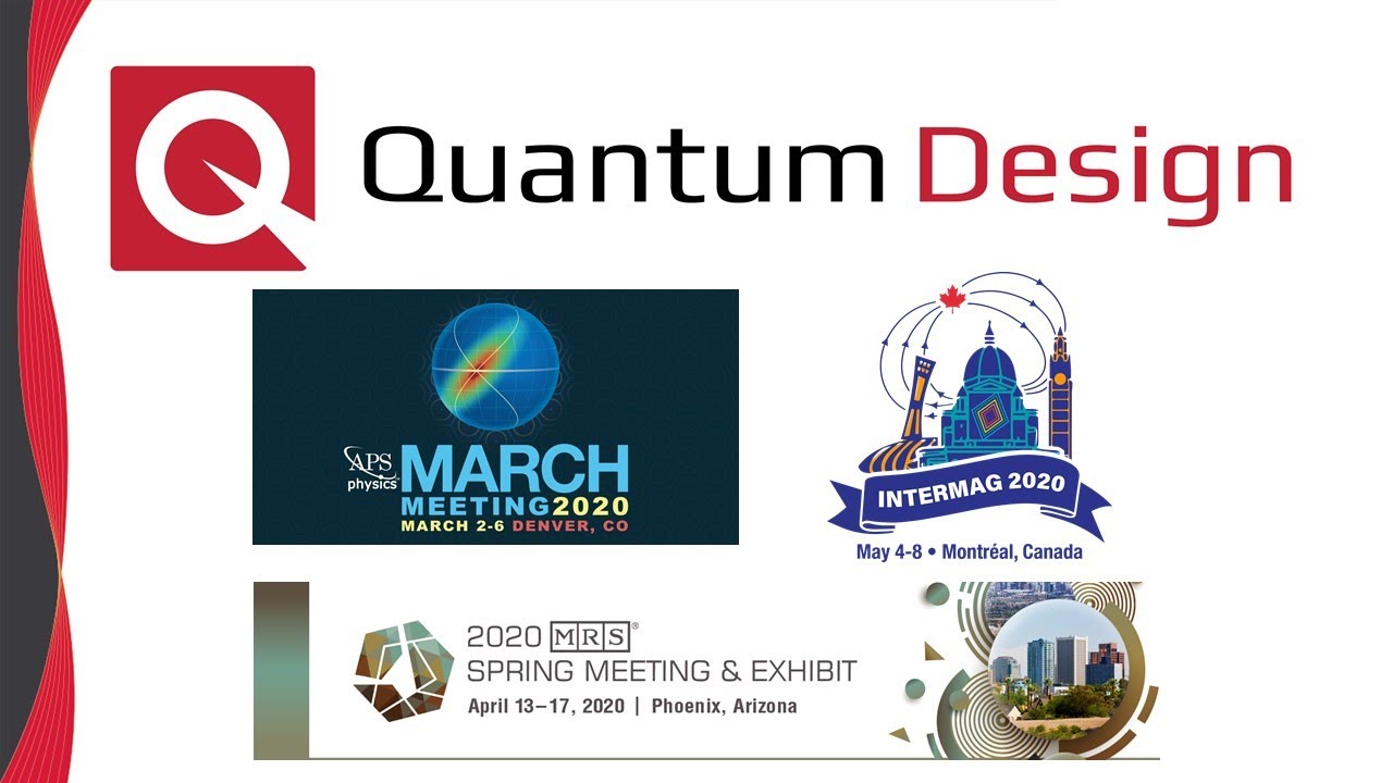 Quantum Design Product Update - March 2020