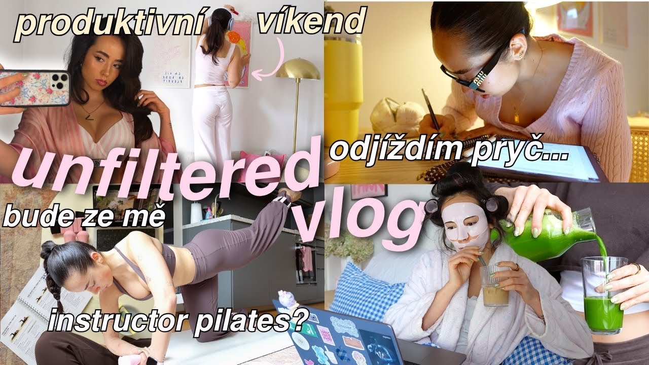 ČAS NA ZMĚNU! | pilates kurz & můj produktivní víkend