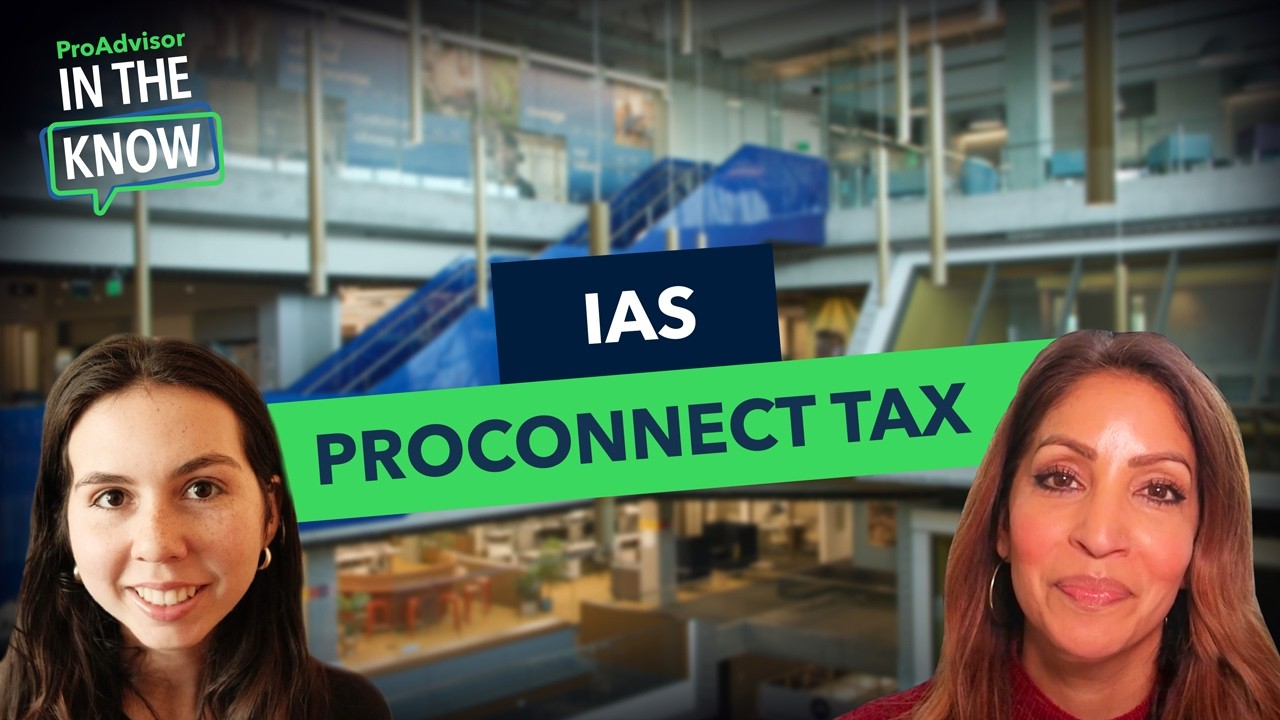 New product feature demo: Intuit Accountant Suite ProConnect Tax