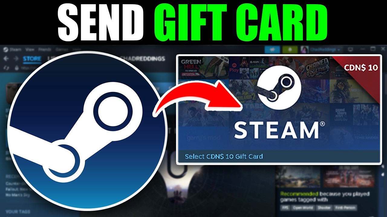Как отправить другу цифровую подарочную карту Steam &mdash; простое руководство