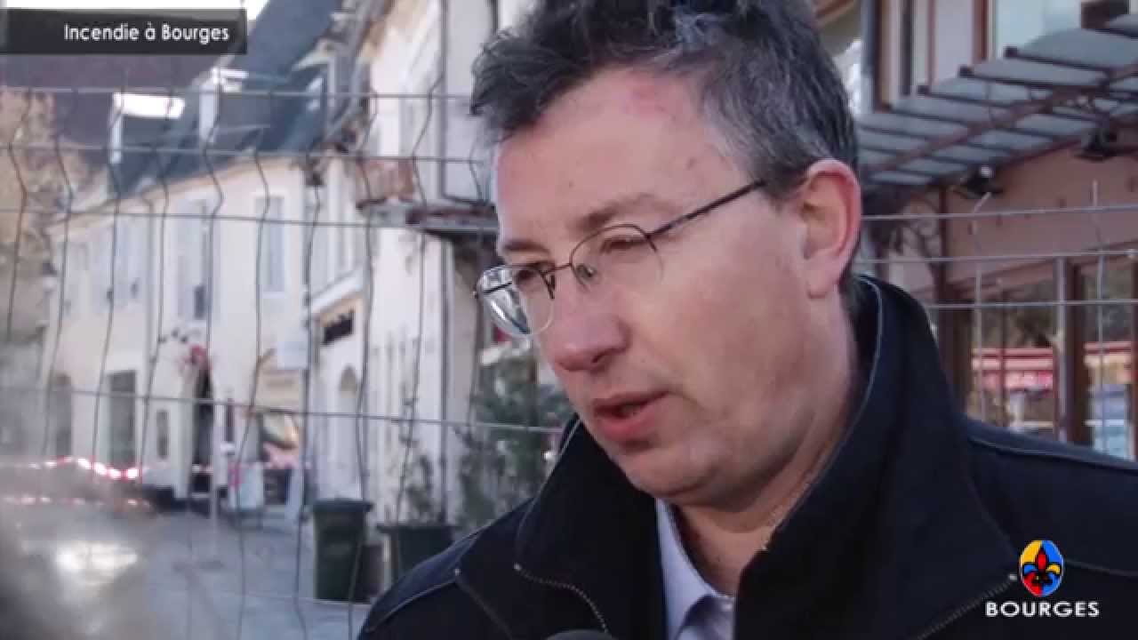 Bourges - Suite à l'Incendie de la Maison des Forestines - 07/04/2015