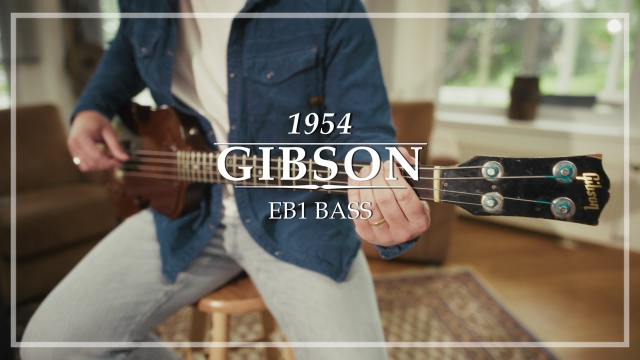 1954 Gibson EB1 played by Kris Tiemens | Demo