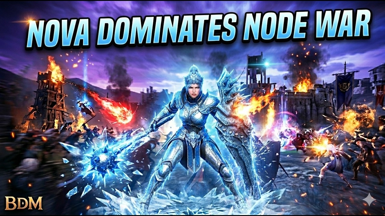 Abyss guild node war │ Nova pov │ BDM