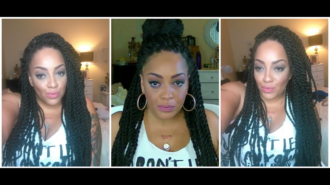 Senegal Twist Braid Wig HOW TO MAKE IT LOOK NATURAL sistawigs.com