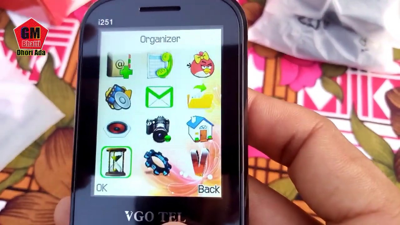 Vgo Tel i 251 Mobile Unboxing Color Black+Red Battery 1800 Mah Price Only 1850