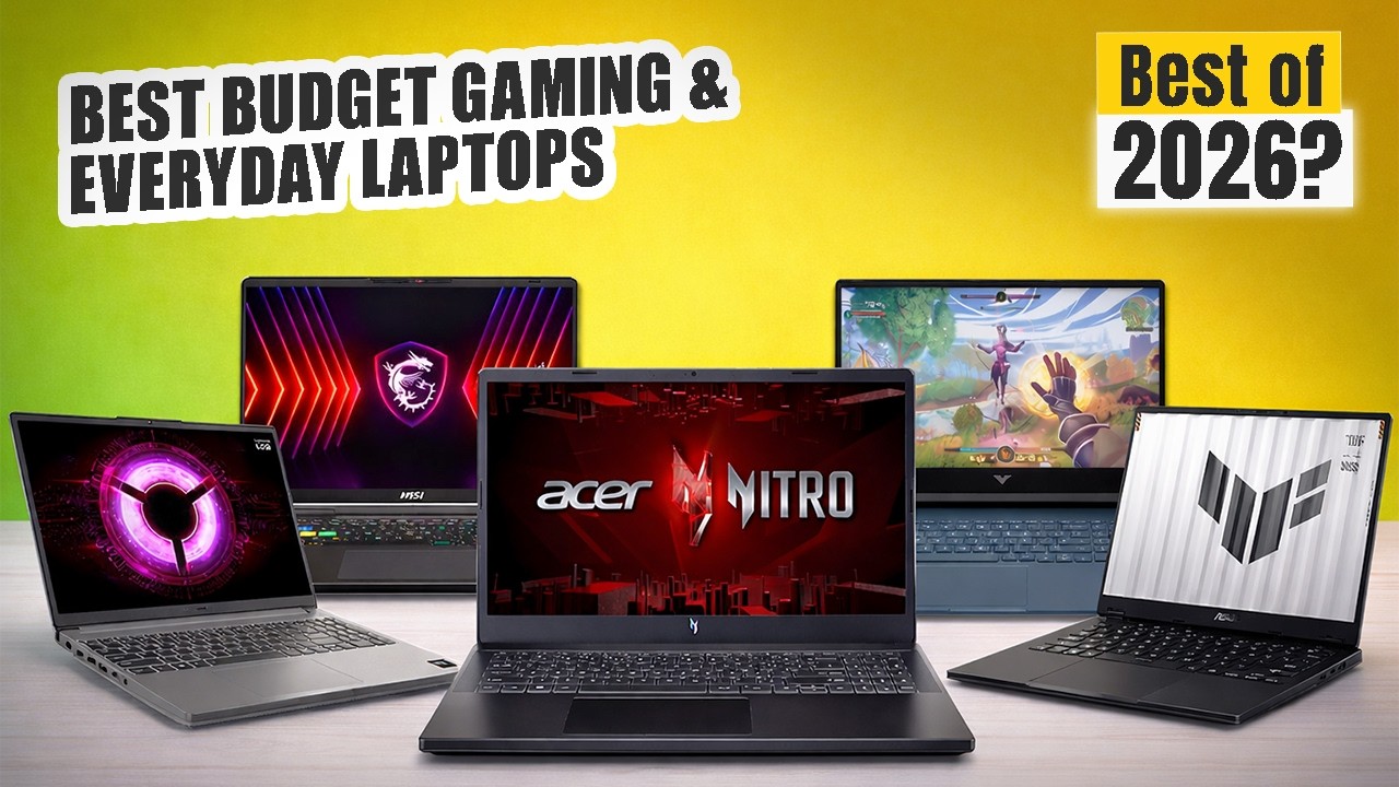 BEST Budget Gaming & Everyday Use Laptops 2026 [Watch This Before You Make Your Choice!]