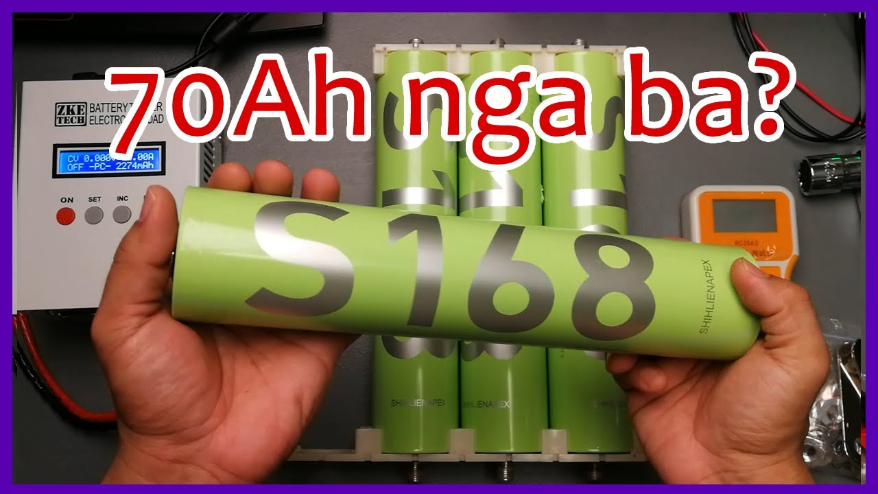 S168 70Ah LiFePO4 Battery Capacity Testing [Tagalog]
