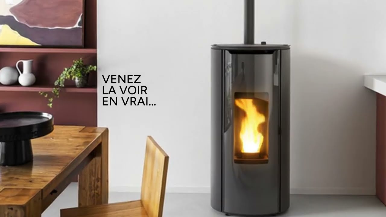 MINI de MCZ - Po&ecirc;le &agrave; granul&eacute;s de 6 ou 8 kW, rond, compact et facile &agrave; utiliser