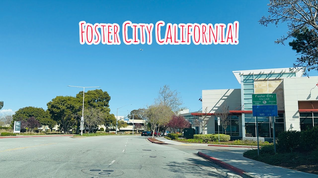 FOSTER CITY CALIFORNIA DRIVE!