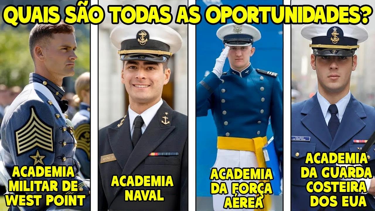 Como são as Academias Militares dos EUA? Entenda cada uma delas