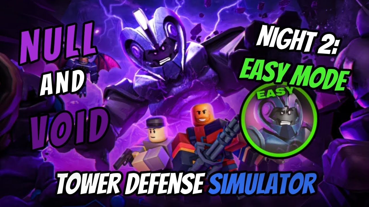 TDS Events | Null & Void - Night 2 Easy Mode (Full Gameplay)