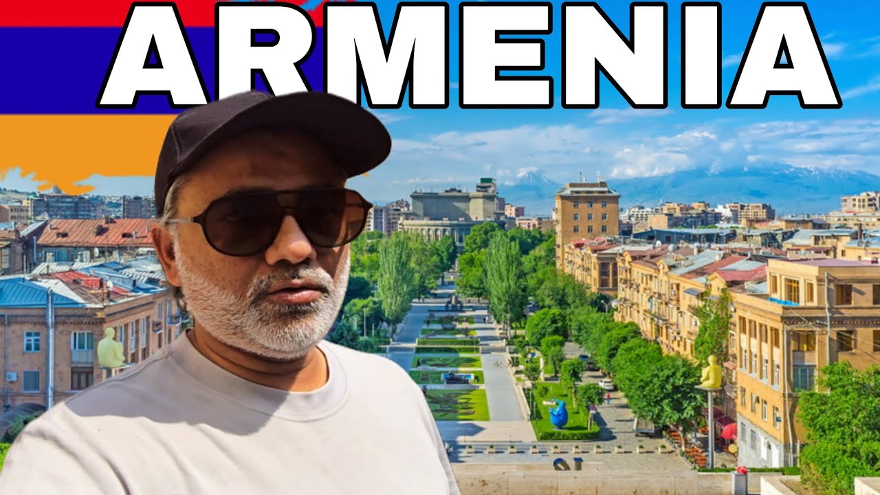 First Day In Armenia  🇦🇲 Yerevan City Walking Tour 🇦🇲