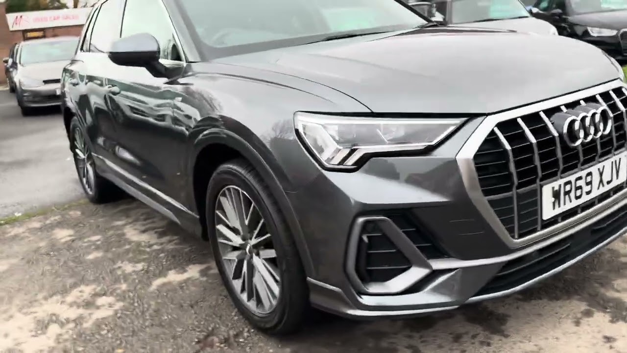 Audi Q3 1.5 TFSI S-Line 5dr Petrol 2019 года выпуска, 69 автомобилей, навигационная система, цифр...