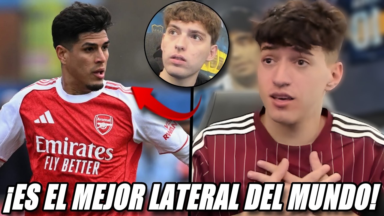 Hinchas del Arsenal ENLOQUECEN con Piero Hincapié... ¡LO AMAN! 🇪🇨😱
