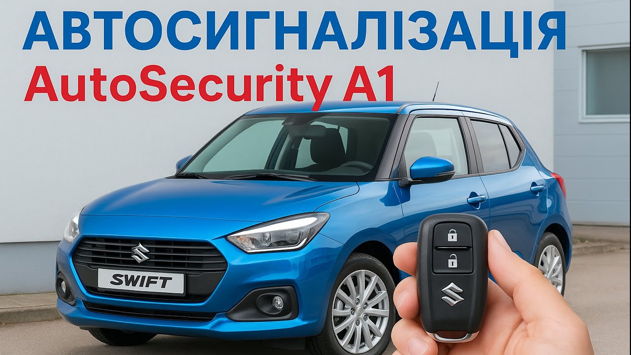 Сучасна сигналізація для Suzuki Swift &mdash; AutoSecurity A1