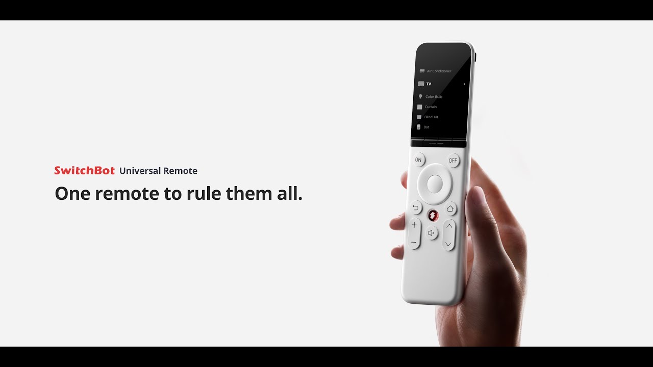 SwitchBot Universal Remote | One remote to rule them all.