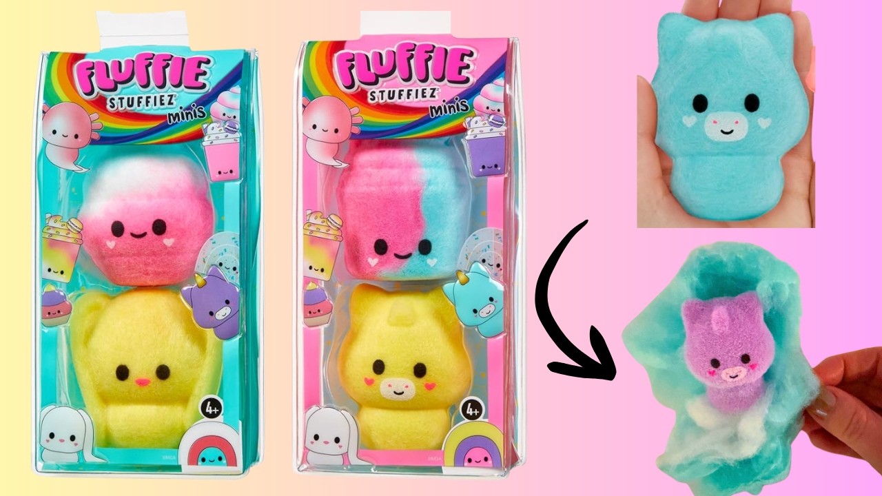 FLUFFIE STUFFIEZ MINIS Haul | Распаковка очаровательного мягкого сюрприза