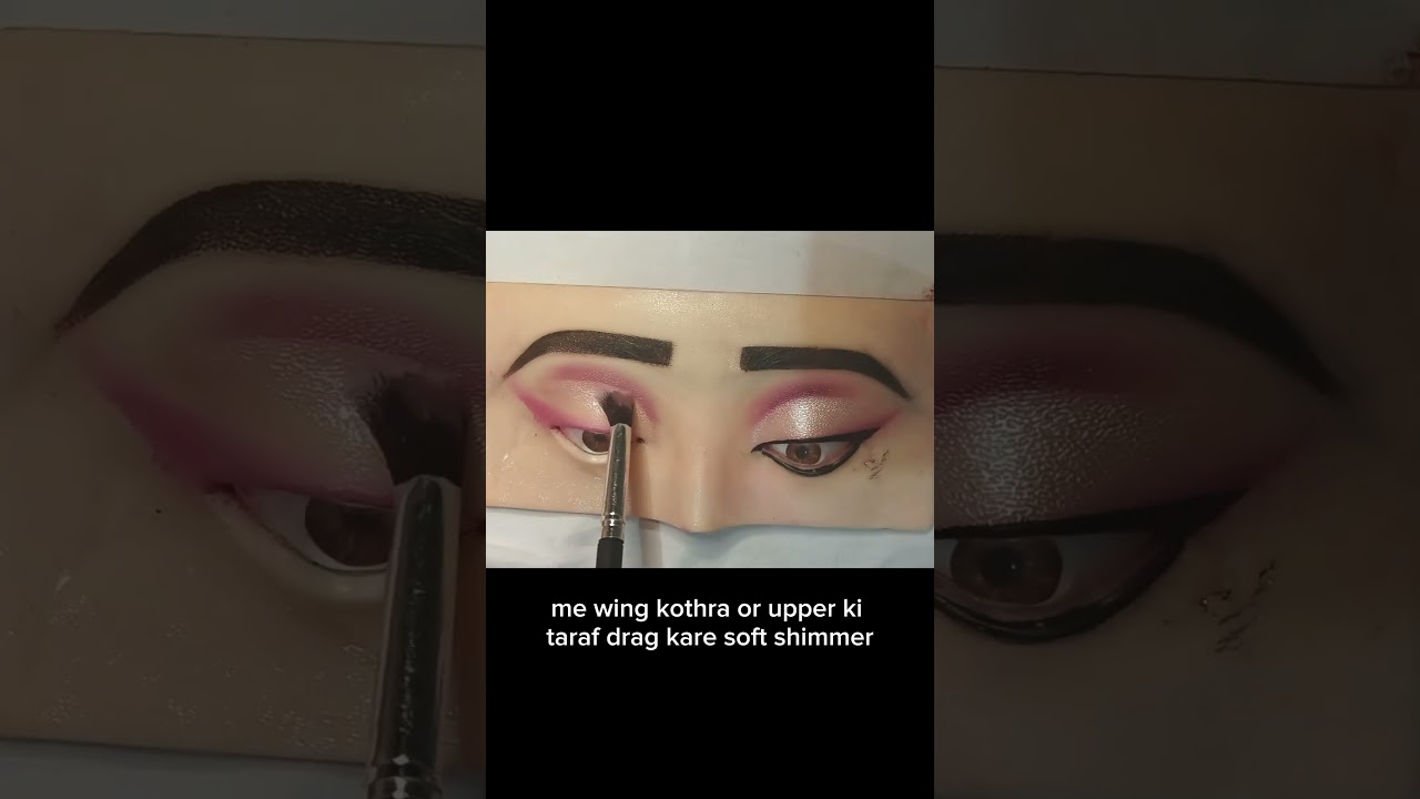 Foxy Eye Makeup Tutorial 🦊✨Sharp wing, lifted eyes 🦊✨Yeh hai perfect foxy eye look 💄 