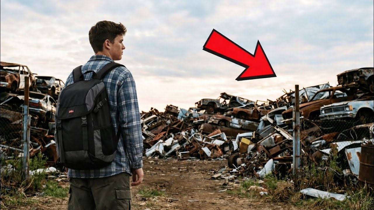 Abandoned At 18, He Was Left A Deserted Scrapyard — What He Found Inside Changed Everything