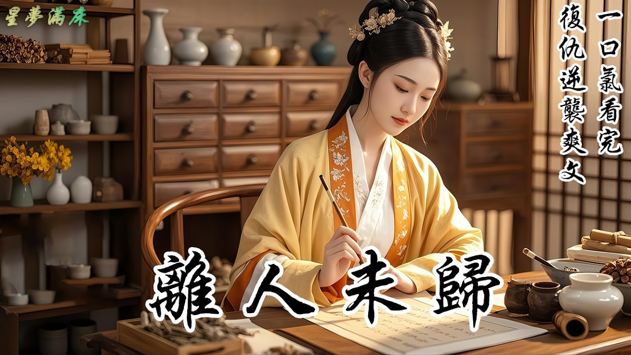 【離人未歸】他軍營巡防初七結束，我的義診安排在了初八。他回府那日，我已背上藥箱出門。擦肩而過時，他欲言又止，我只頷首：「將軍自便。」身後他的目光灼燙，我卻再未回頭——有些路，走岔了，便不必同歸