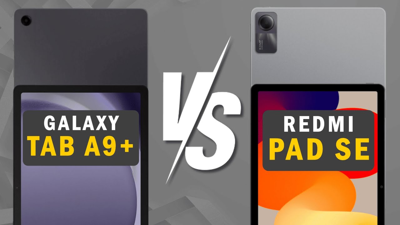 Samsung TAB A9+ vs Xiaomi Redmi Pad SE