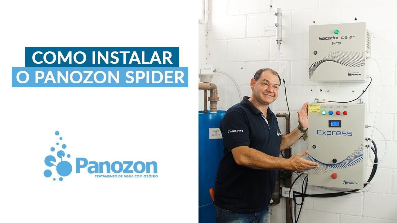 Como fazer a instalação dos sistemas Panozon Spider (Advanced, Express e Pro)
