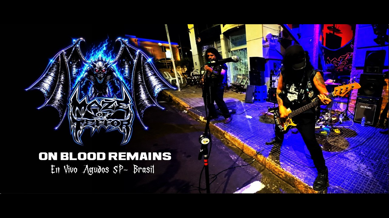 Maze of Terror - On Blood Remains en vivo Agudos SP Brasil
