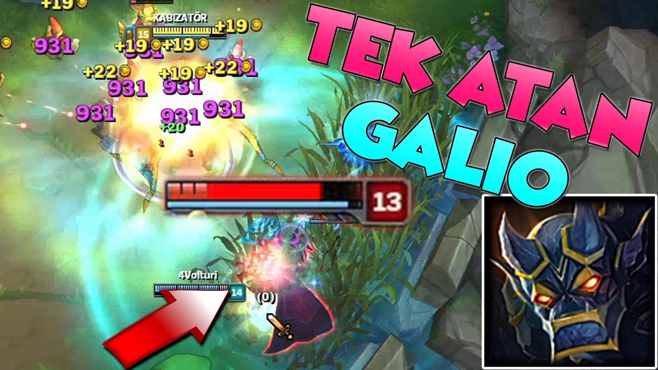 TEK ATAN GALIO!! | ESNEK DERECELİ YERLEŞTİRME MAÇLARI MAÇ: 7 | League of Legends Türkçe