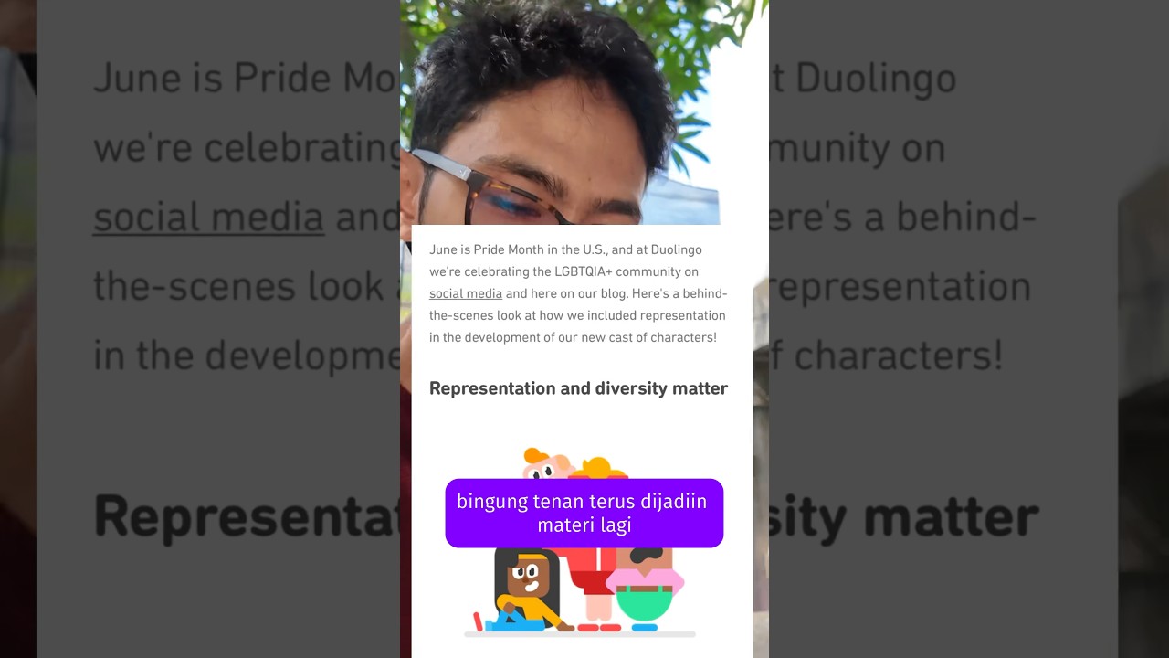 Orang tua harus waspada sama aplikasi belajar bahasa Inggris yang begini #saynotolgbt