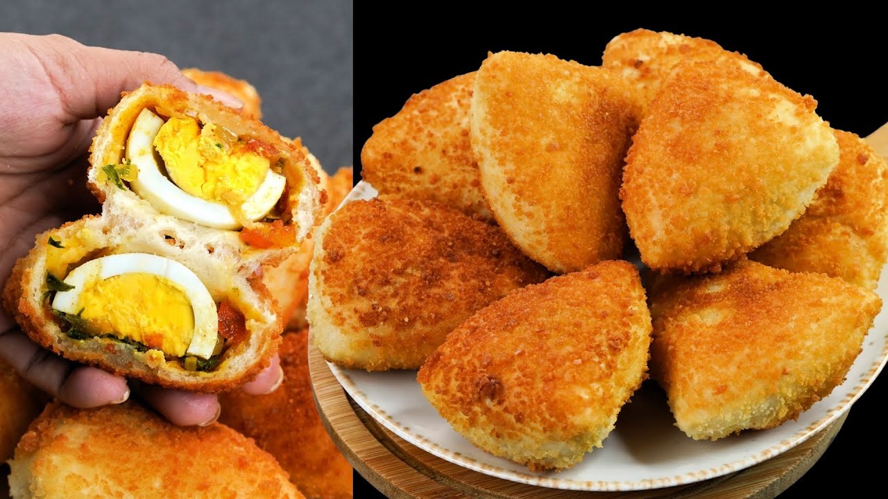Surprise Egg Samosa Recipe | Crispy & Delicious Egg Snacks | Perfect Samosa Recipe