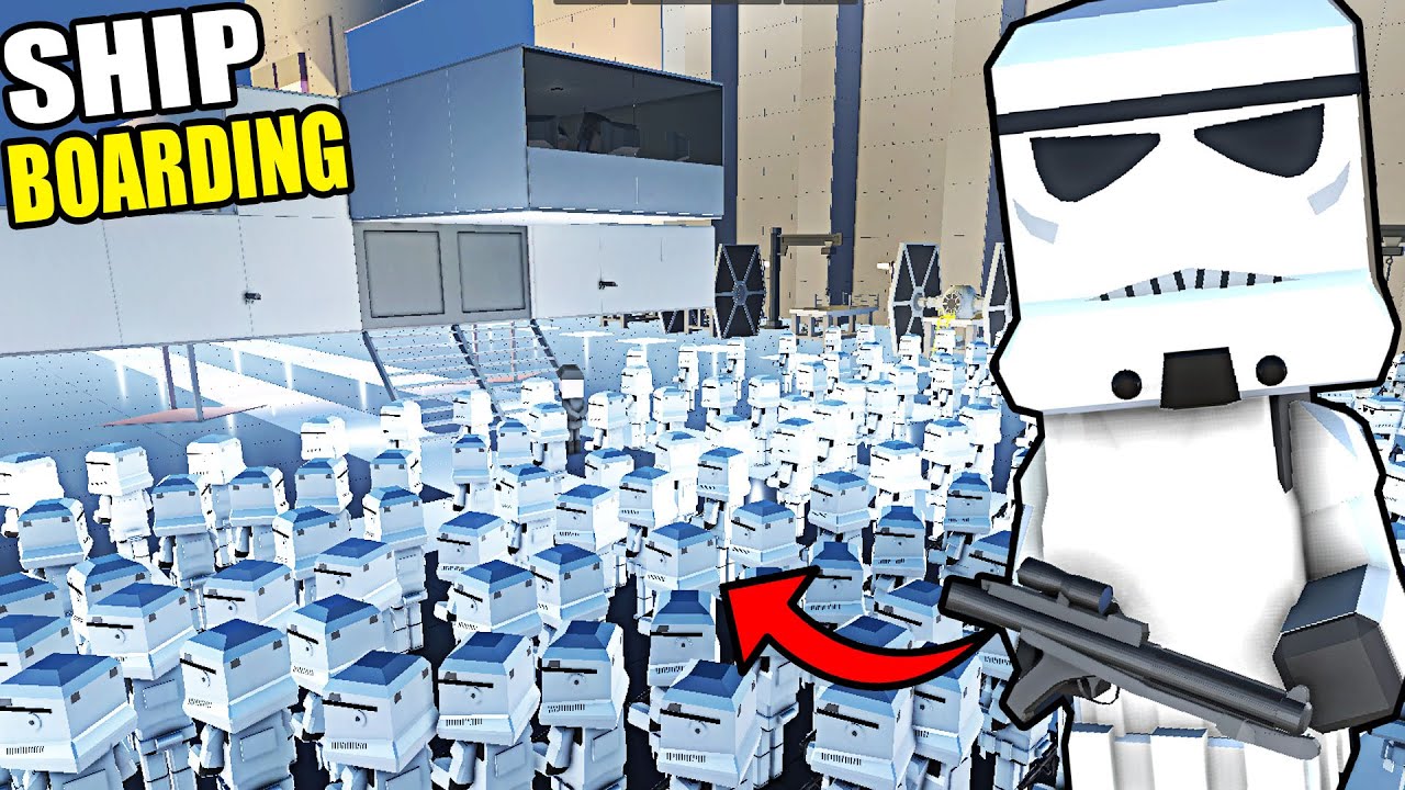 Executing a Bloody SHIP BOARDING of Stormtrooper STAR DESTROYER...