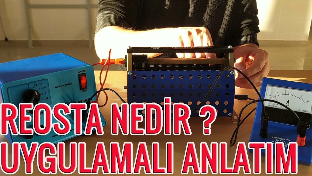 REOSTA nedir ? Uygulamalı anlatım