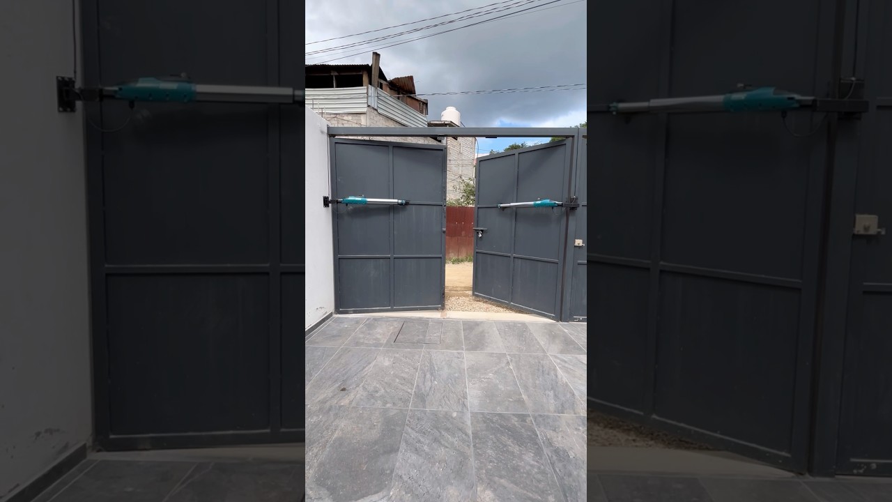 Automatización de portón con motor 230 PLUS DE MERIK // Automatización Servimotik