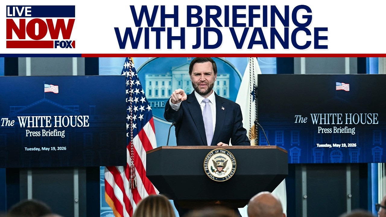 VP Vance hosts White House press briefing