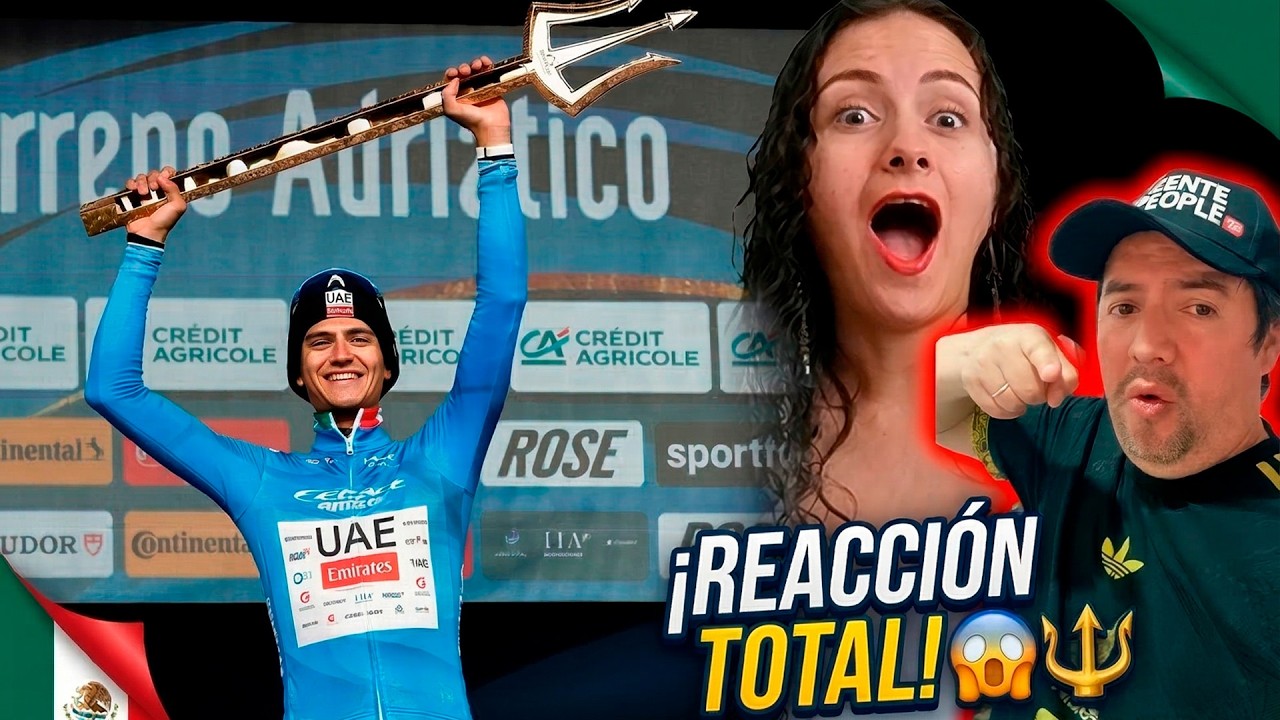 😱 ¡HISTÓRICO! Reacción ISAAC DEL TORO CAMPEÓN de la Tirreno Adriático | ¡México en lo MÁS ALTO! 🇲🇽🔥
