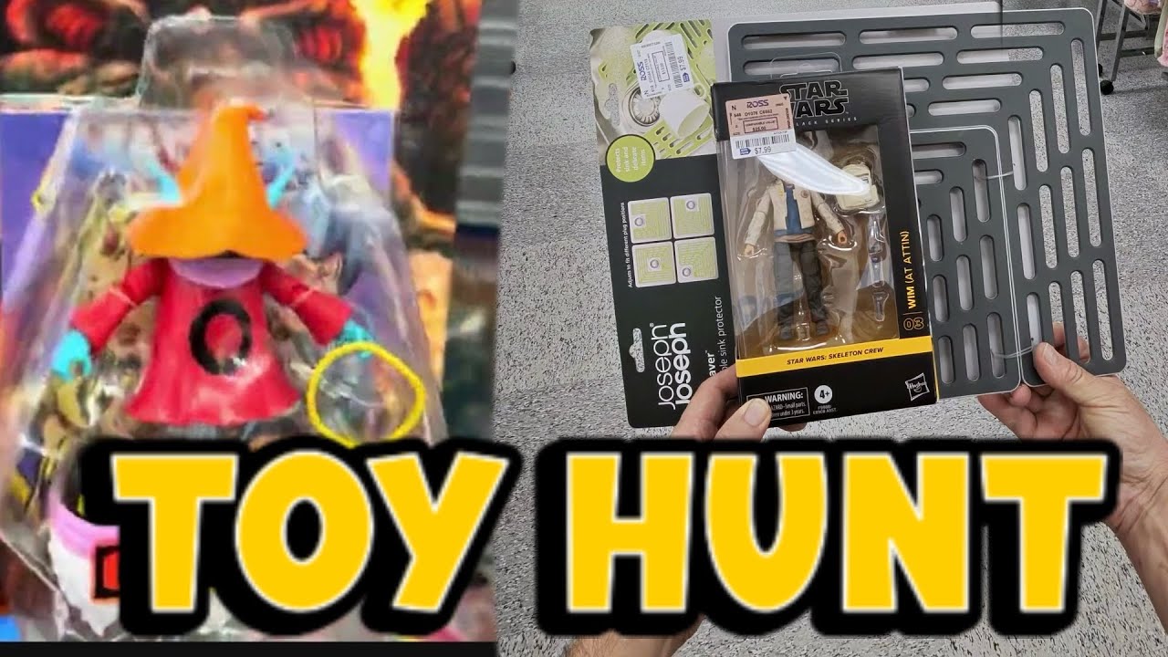 Ross & Target Toy hunt & Hobby Lobby for a few extra action figure ideas! 