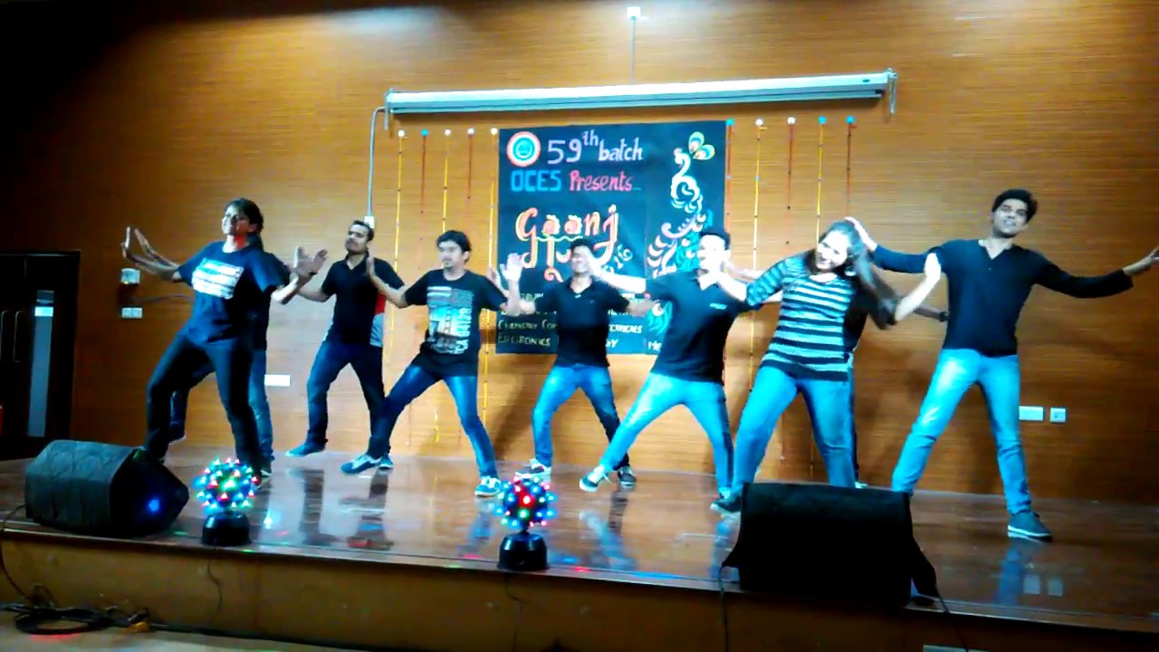 Group dance at GOONJ_cultural night at BARC training school