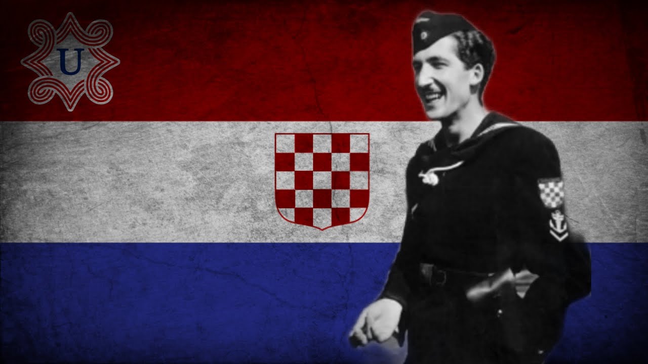 Mornari sa plavog mora - Usta&scaron;a Navy March