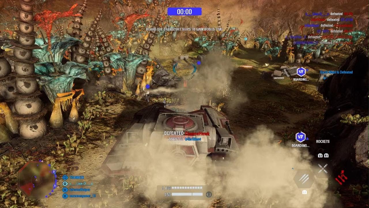STAR WARS Battlefront II Sweaty Felucia.