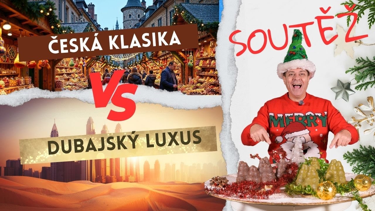 ⭐SOUTĚŽ⭐ ČESKÁ KLASIKA vs. DUBAJSKÝ LUXUS – kdo vyhraje ? 🔥