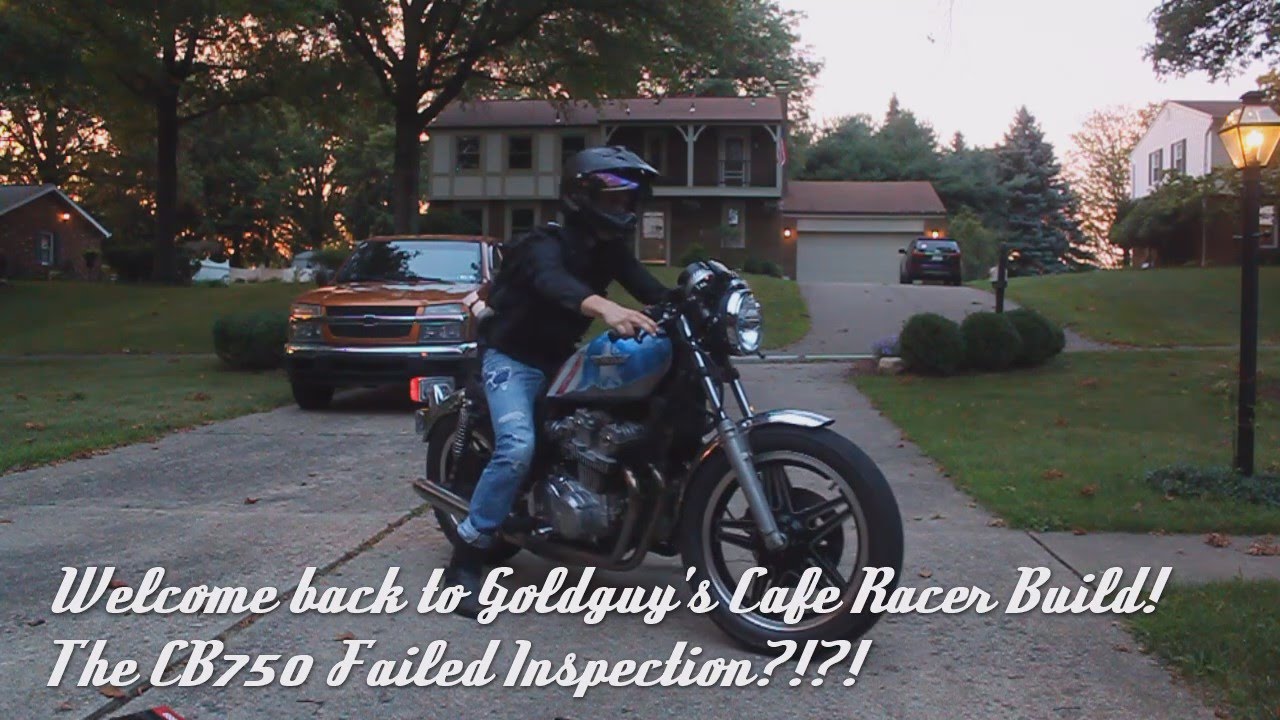 CB750 Vintage Americana Cafe Racer Failed Inspection??? #4.5