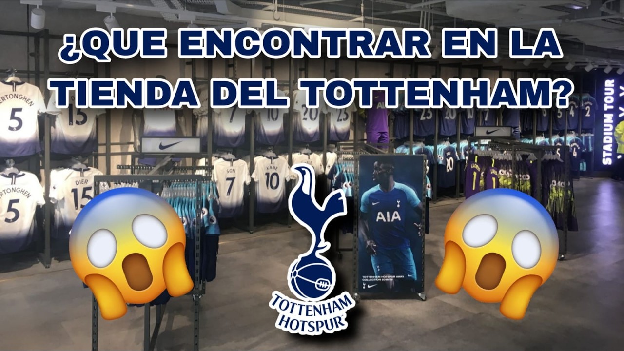 Entré a la TIENDA del TOTTENHAM y esto fue lo que encontré 😱⚽