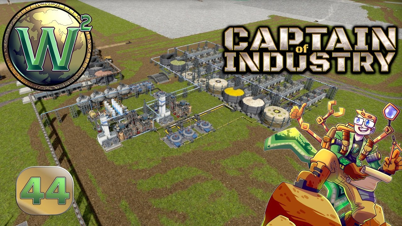 Captain of Industry - Fertilizer and Farming - Let's Play, Stream - Episode 44