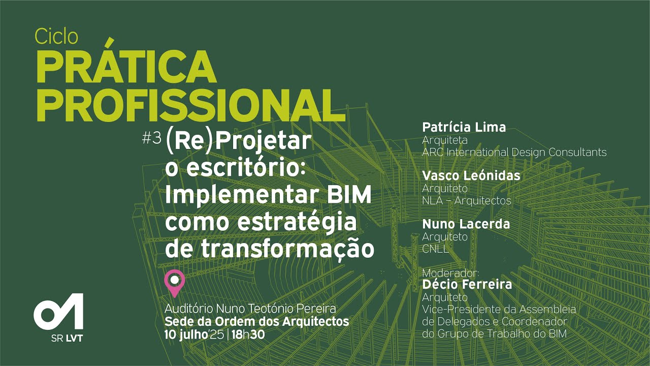 Ciclo Prática Profissional #3 | Implementar BIM como estratégia de transformação