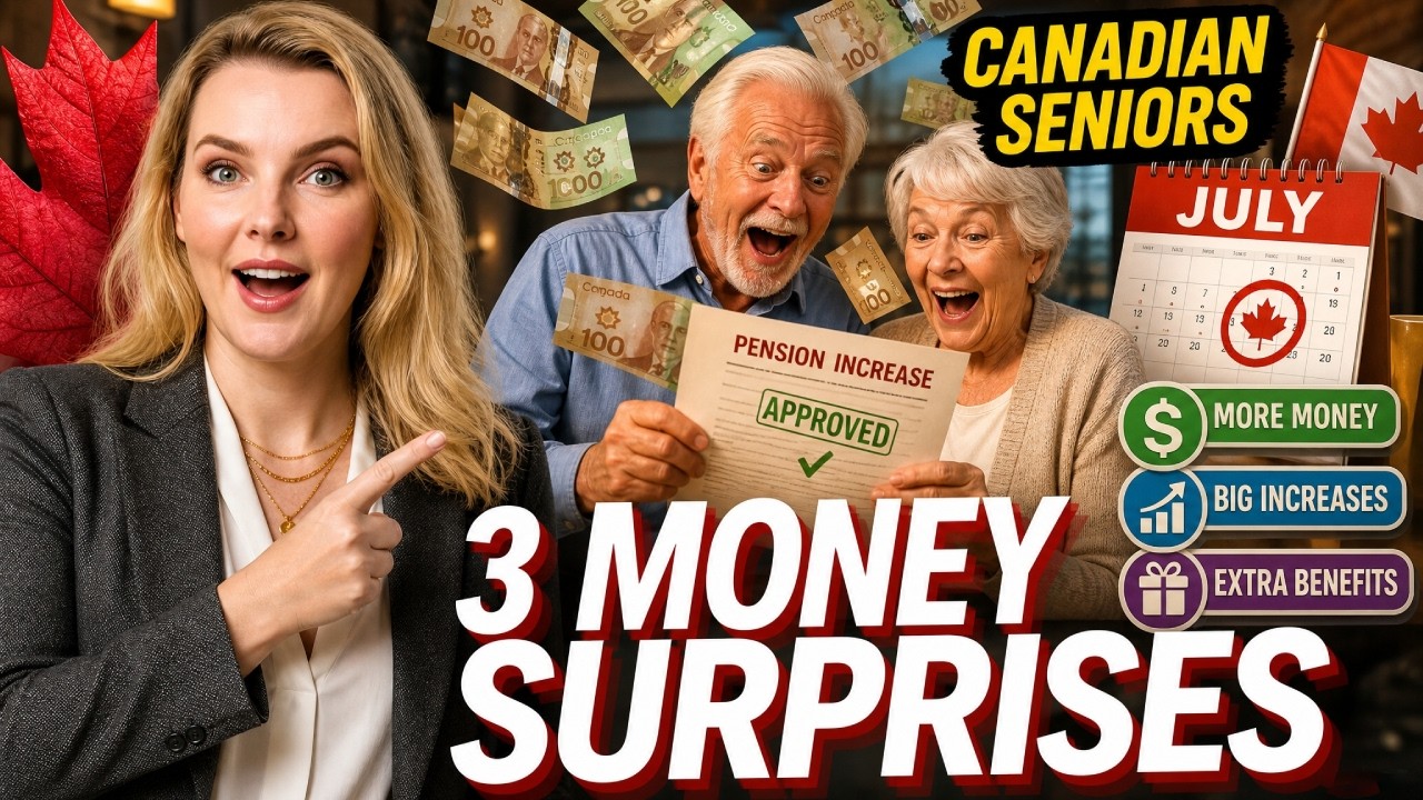 🎉 July Brings 3 Money Surprises for Canadian Seniors &mdash; Here's What You Need to Know