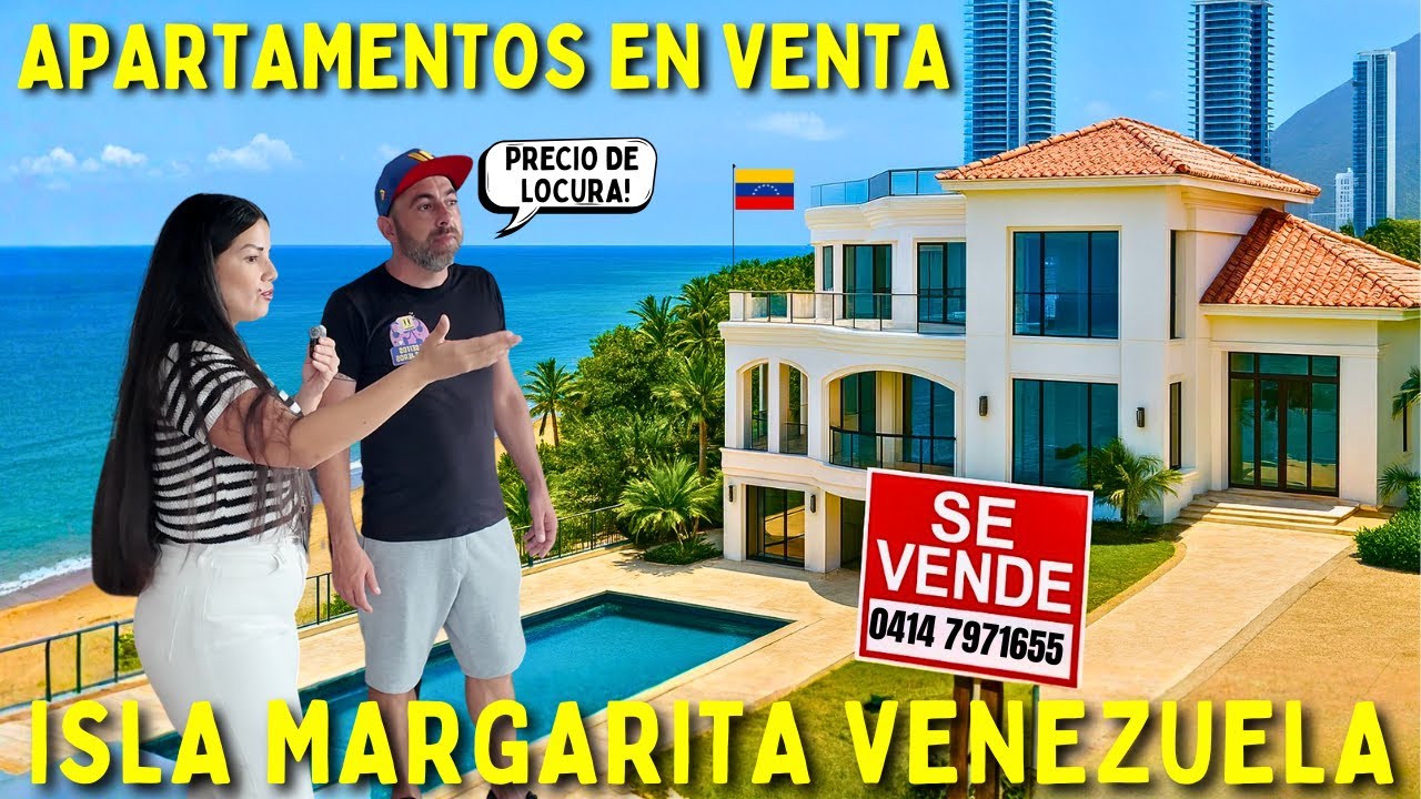 ASÍ ESTÁN los PRECIOS REALES de los APARTAMENTOS FRENTE al MAR en la ISLA de MARGARITA VENEZUELA