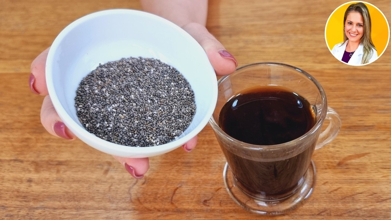 Misture CHIA com CAFÉ para PERDER PESO e QUEIMAR GORDURA!