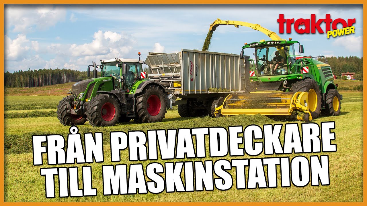 Privatdetektiv startade maskinstation - Vallskörd med Annebergs Skog & Agro